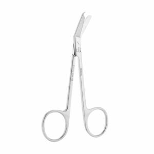 Suture scissors angled 11.5 cm