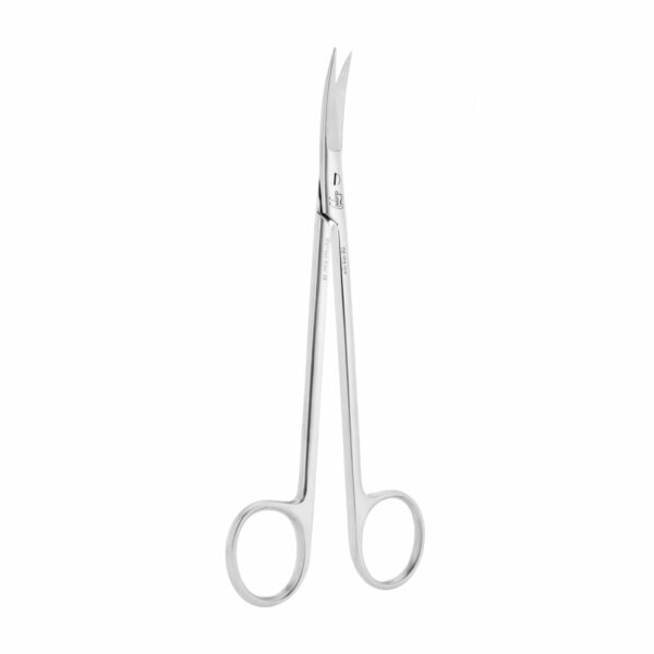 Kelly surgical scissors curved