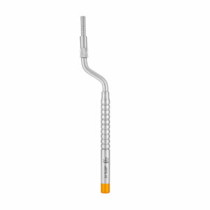 Dental osteotome concave curved