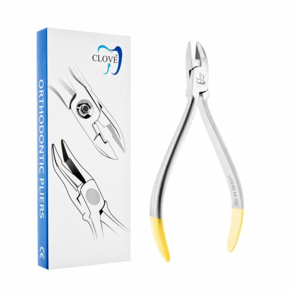 Soft wire-cutting orthodontic forceps