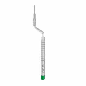 Dental osteotome concave curved with stop
