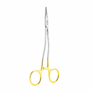 Crile-Wood needle holder straight tip TC Gold