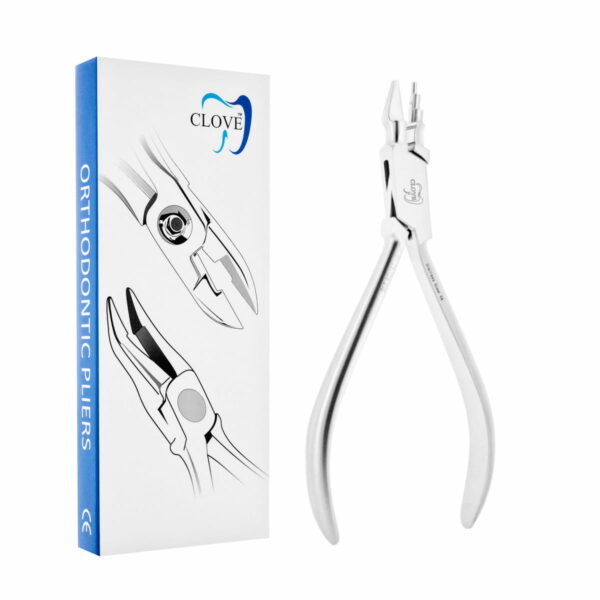 Young orthodontic forceps for forming loops