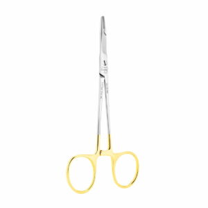 Olsen-Hegar needle holder with scissors TC