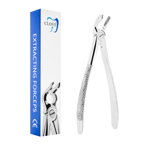 Dental extraction forceps of lower molars