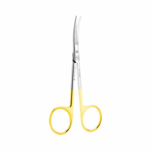 Iris surgical scissors curved TC