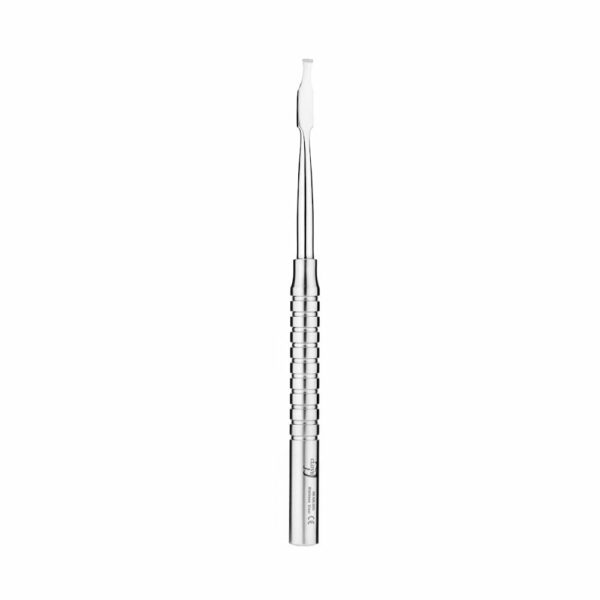 Implant bone chisel left-sided curved