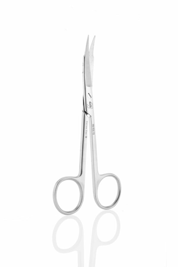 Goldman-Fox curved surgical scissors