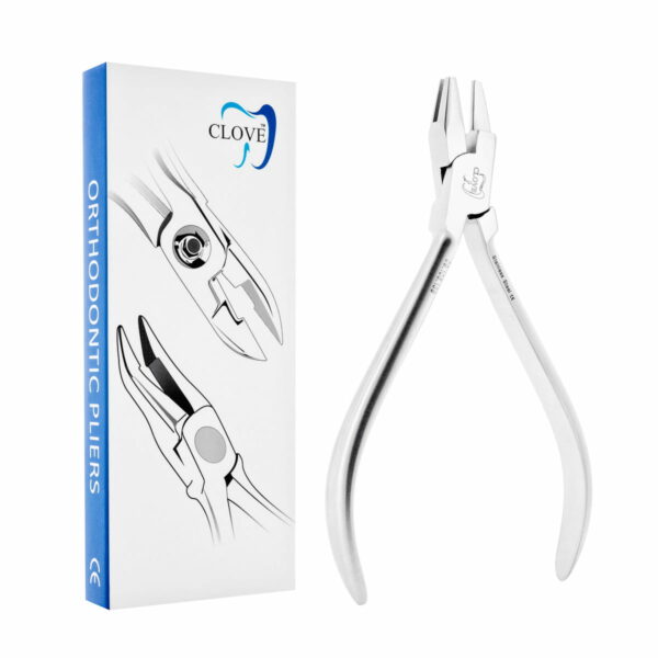 Three-jaw Aderer pliers for bending staples and wires
