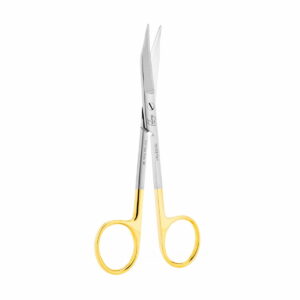 Goldman-Fox curved scissors TC 13 cm