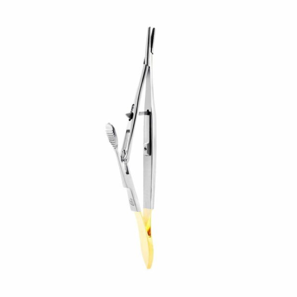 Ophthalmic needle holder Kalt KNH straight TC